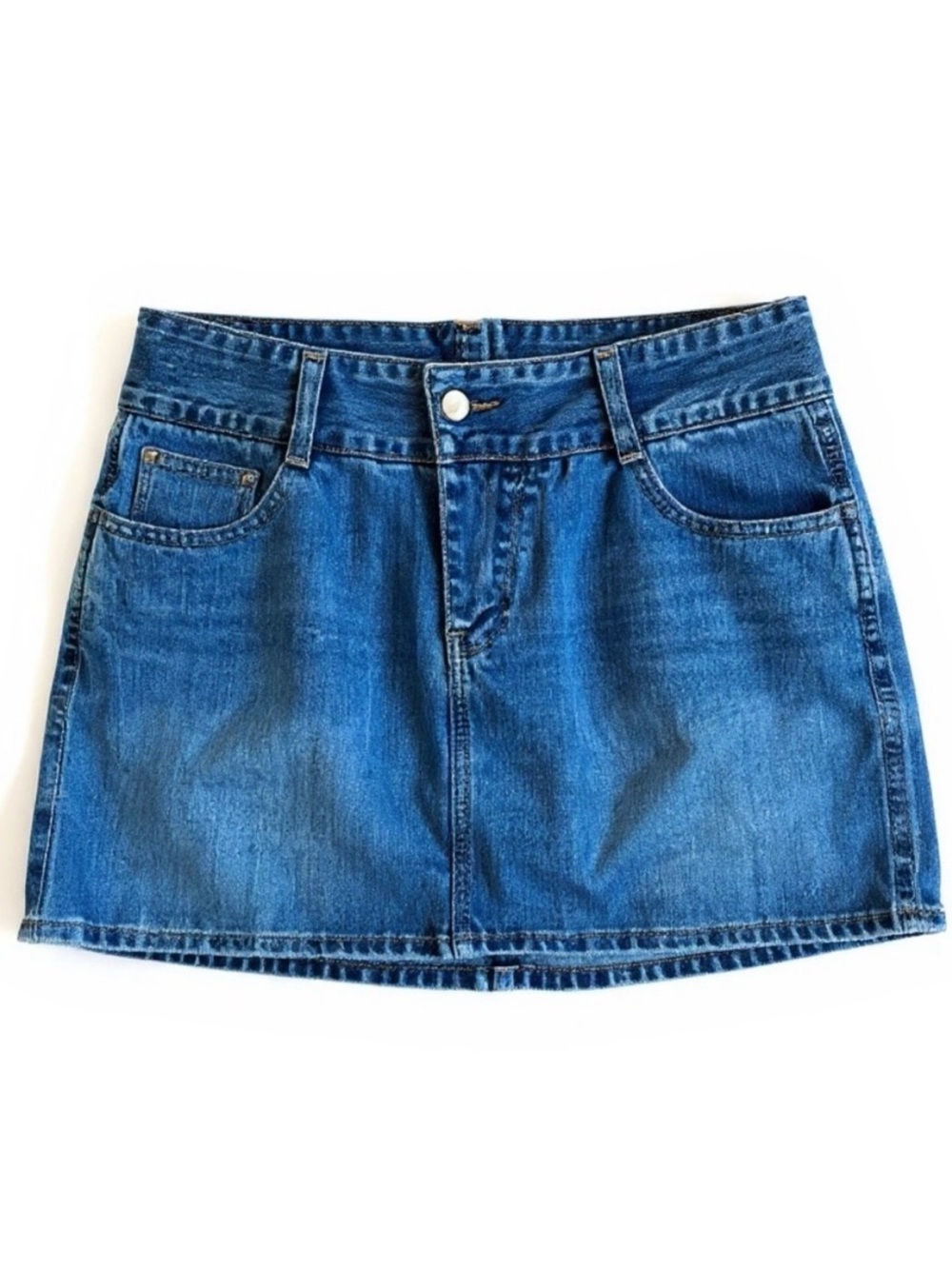 Short Jean Mini Skirt